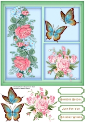 Butterflys and Roses