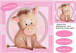 Cute Dilly Donkey
