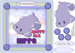 Love You ,Baby Hippo