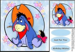 Eeyores Birthday Hat