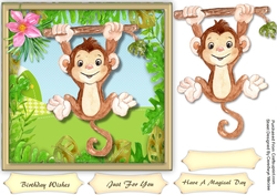 Cute Safari Monkey