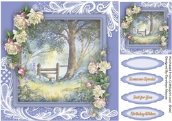 White Roses and Corner Lace