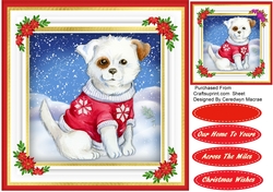 Patchs Christmas Jumper , Red