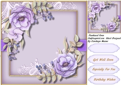 Beautiful Lilac   Berrys and  Roses 