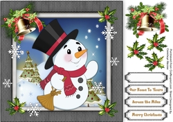 Snowman in his Tophat
