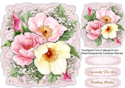 Wild Roses and Babys Breath
