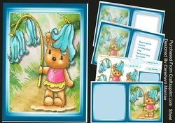 A5 Mini Kit Bluebell Bear