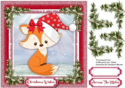Cute Christmas Fox