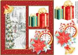 Christmas Triad , Church and Bells 