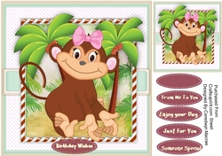 Lovely Safari Monkey