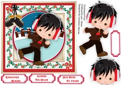 Little Ice Skater Boy 