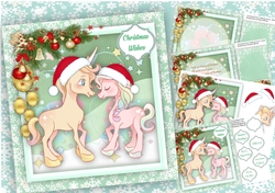 8x8 Mini Kit , The Unicorns Christmas 