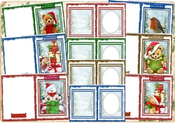 10,Sheet Bumper Kit , Christmas Quick cards