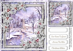 Beautiful Christmas  3, Church in the Snow