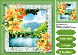 Beautiful Lillies and Scene 4