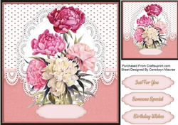 Beautiful Mixed Roses oh lace