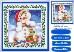 Gorgeous Christmas Snowman