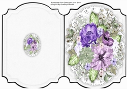 Print, Cut and Fold ,Lilac Rapsody