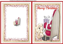 Print, Cut, and Fold, Santas Chair