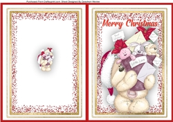 Print, Cut, and Fold, Christmas Bouquet