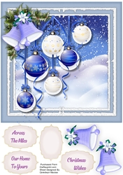 Beautiful Blue Baubles and Bells