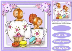 Tea and Mice Macaroons