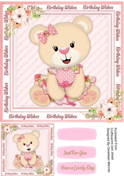 Beautiful Little Pink Bear