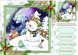 Snowman On The Hill