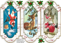 Lovely Christmas Tri-Fold Card 1