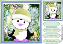 Penguin in his Green Hat