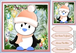 Penguin in his Pink Hat