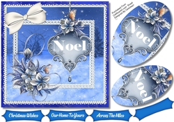 Beautiful Noel and Winter Flowers , Pyramid 