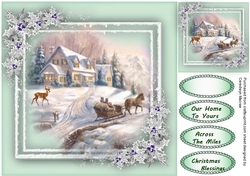 Christmas Blessings , Green