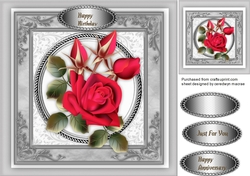 Beautiful Red roses For Love