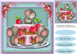 Cherry cake Mice