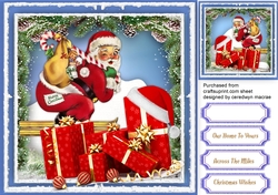 Santas Christmas Skis