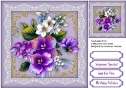 Beautiful Painted Lilac Infussion 