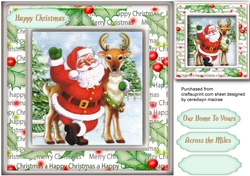 Rudolph and Santa