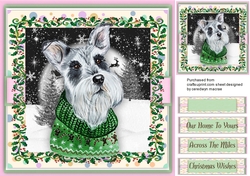 Schnauzer Christmas Jumper