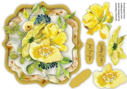Beautiful Yellow Bracket Topper