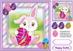 Easter Bunny and his Eggs