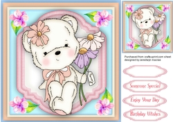 Adorable White Bear