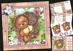 8x8 Mini Kit, Beary Love Swing