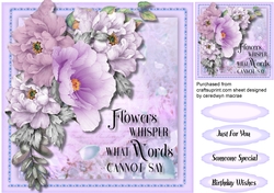 Flowers Whisper what Words Cannot Say