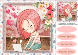 Trendy Texing Girl