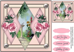 Sundial and Roses