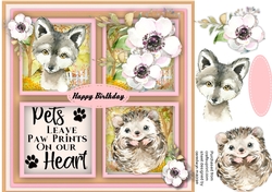 Beautiful 4 Square Animals 5
