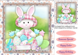 Bunnys Easter Eggs