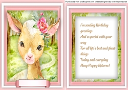 Baby Calf , with Verse