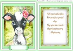 Baby Cow  , with Verse